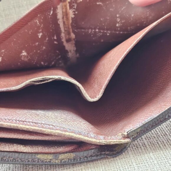 Louis Vuitton Card Holder Monogram Elise Trifold Wallet Made in Frane Read Desc - Picture 10 of 13